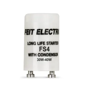 30-40W Fluorescent Long Life Starter with Condenser (10-Pack)