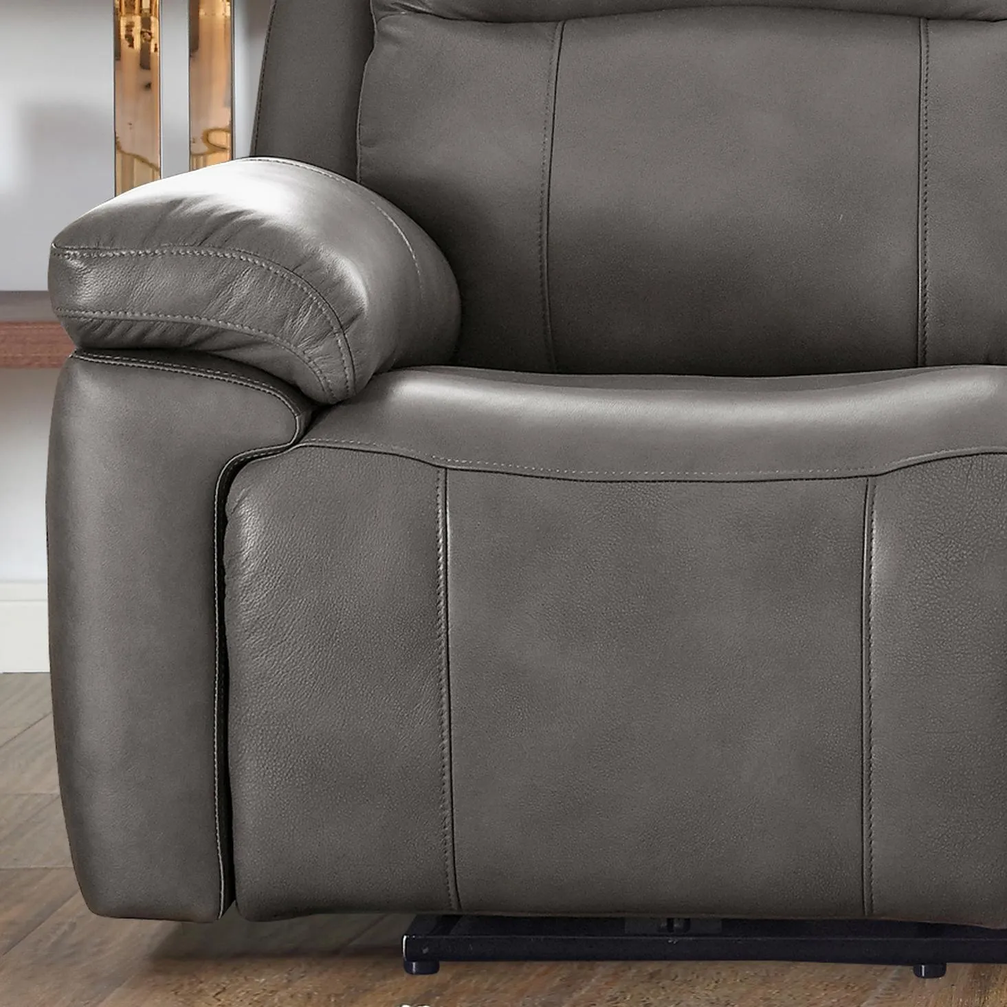 Amax Leather Sydney Power Reclining Leather Sofa 6565-30P3Z-2131A-1S/6565-30P3Z-2131A-2B