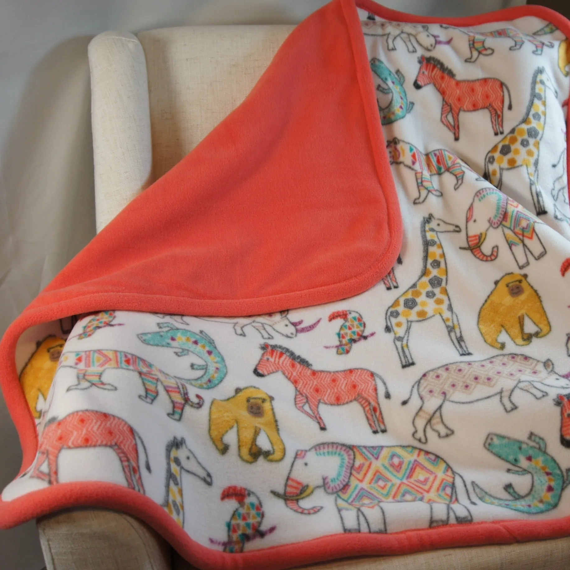 Baby - Blanket - Geo Safari