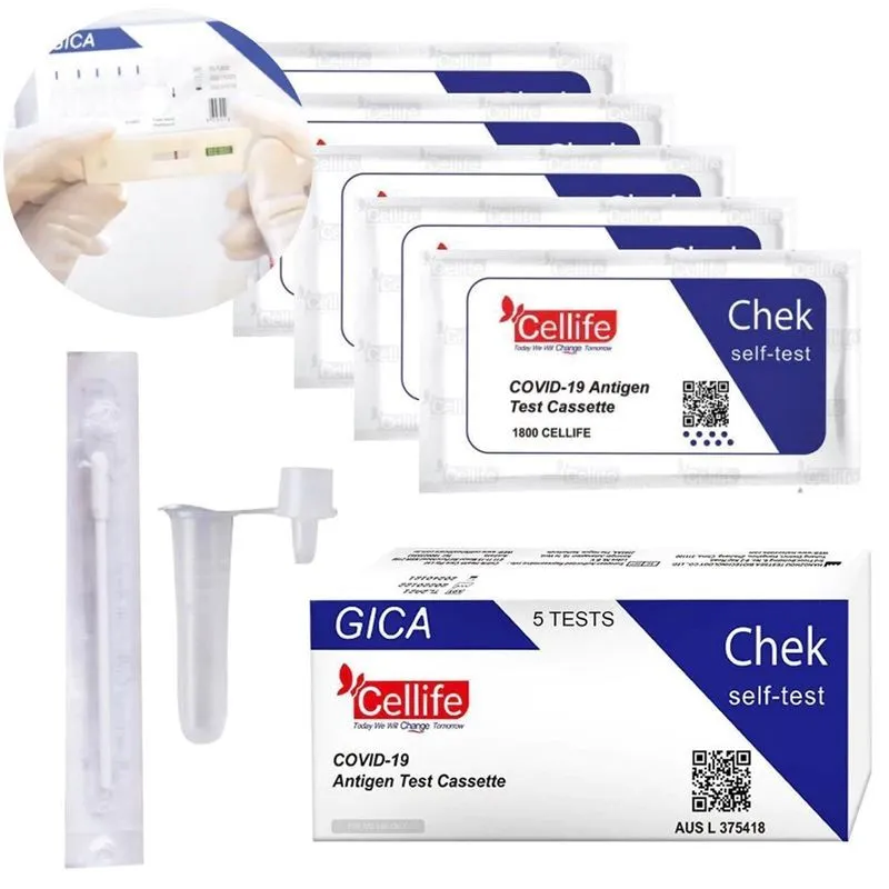 Cellife COVID-19 Rapid Antigen Test ( RAT Tests ) (ARTG 375418)