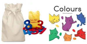 Colours and Numbers Educational Story Sack