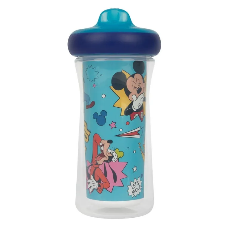 Disney Mickey Mouse Insulated Sippy Cup, 9 Oz – 2 Pack