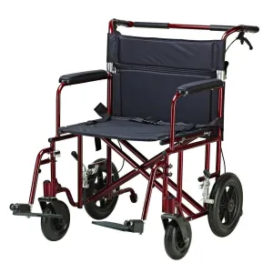 Drive Medical Bariatric Heavy Duty Transport Wheelchair