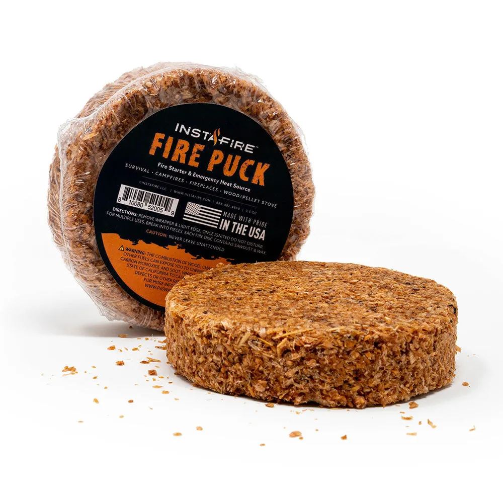 Fire Puck Fire Starter - 18 Pack