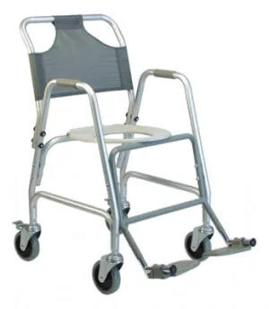 Graham Field Deluxe Shower Transport Chair with Footrests