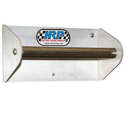 HRP Tie Down Hanger - Wall Mount - 8" Long - Aluminum - White Paint