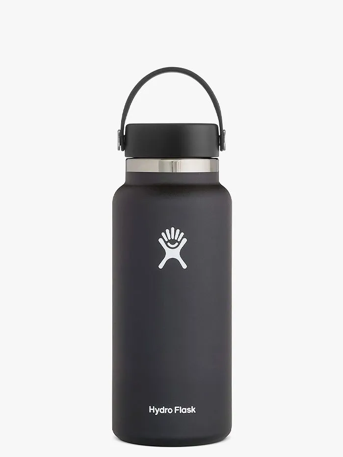 Hydro Flask 946ml (32oz) Wide Mouth with Flex Cap 2.0 - Black