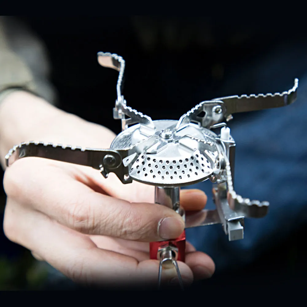 Integral Foldable Outdoor Camping Stove