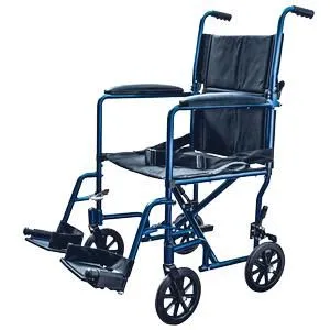 Invacare 9201BL Transport Chair, 1 Each