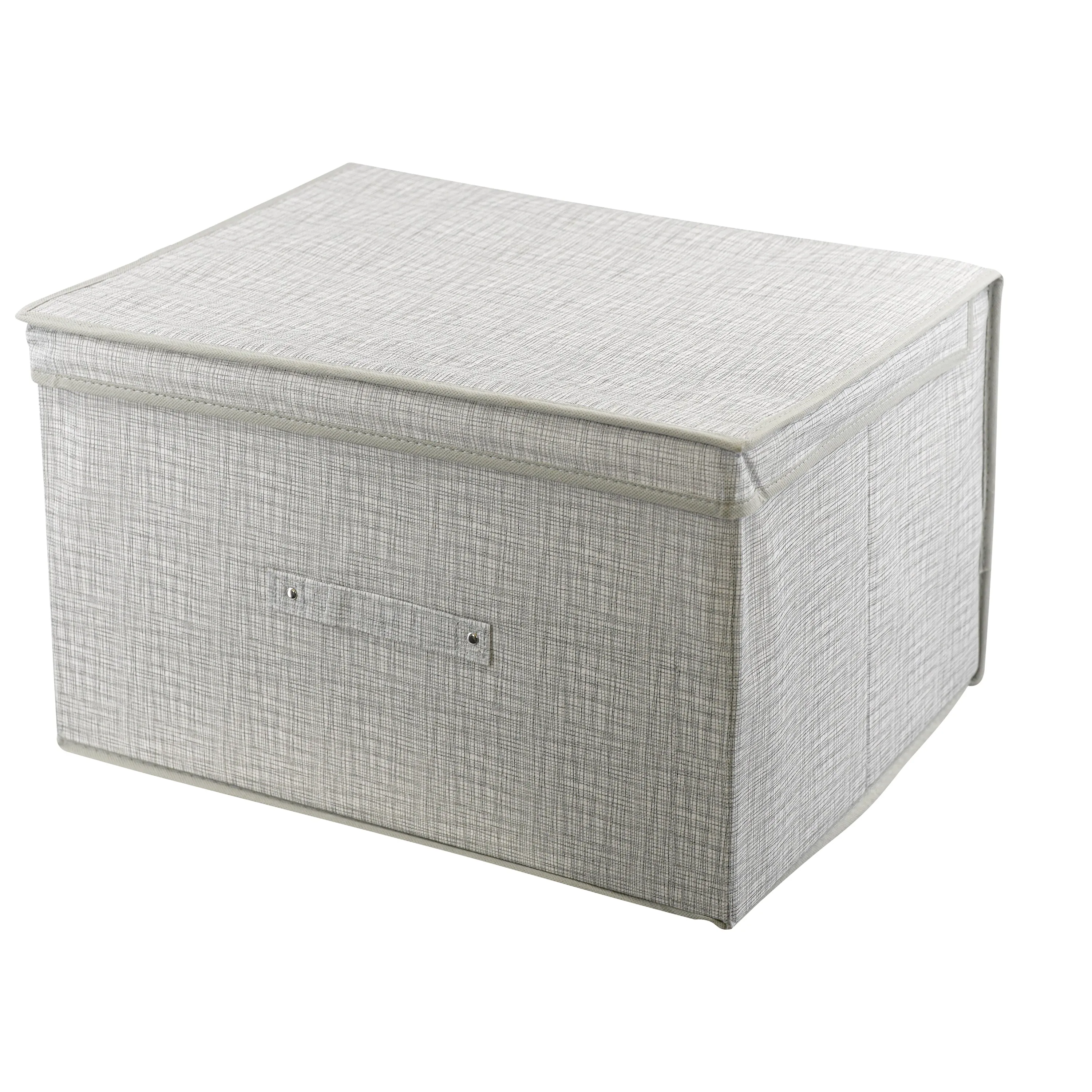 Linen Grey Large Storage Box