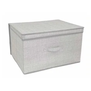 Linen Grey Large Storage Box