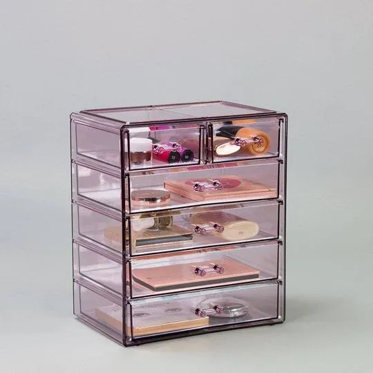 Makeup Organizer Drawer Set (6 Drawer)