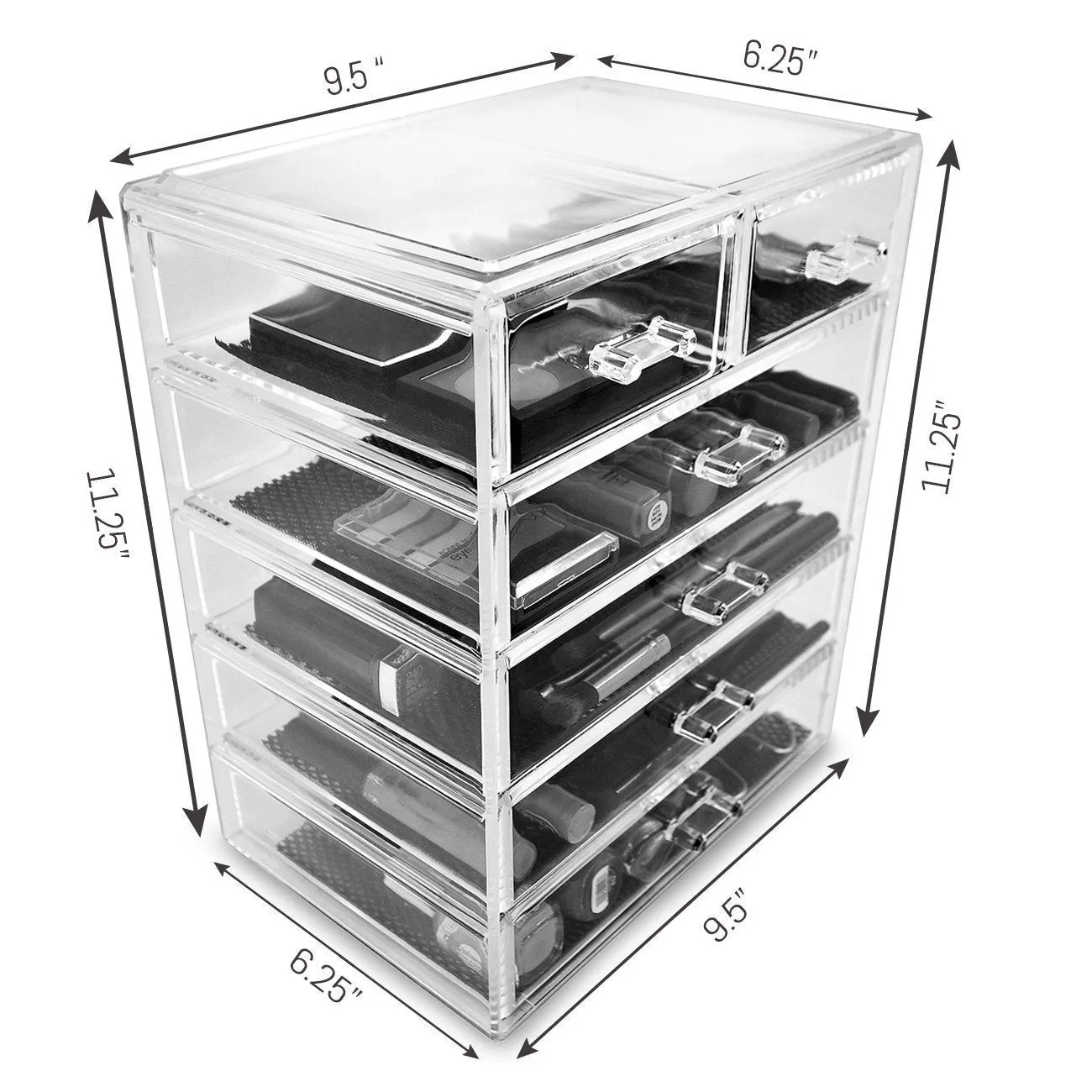 Makeup Organizer Drawer Set (6 Drawer)