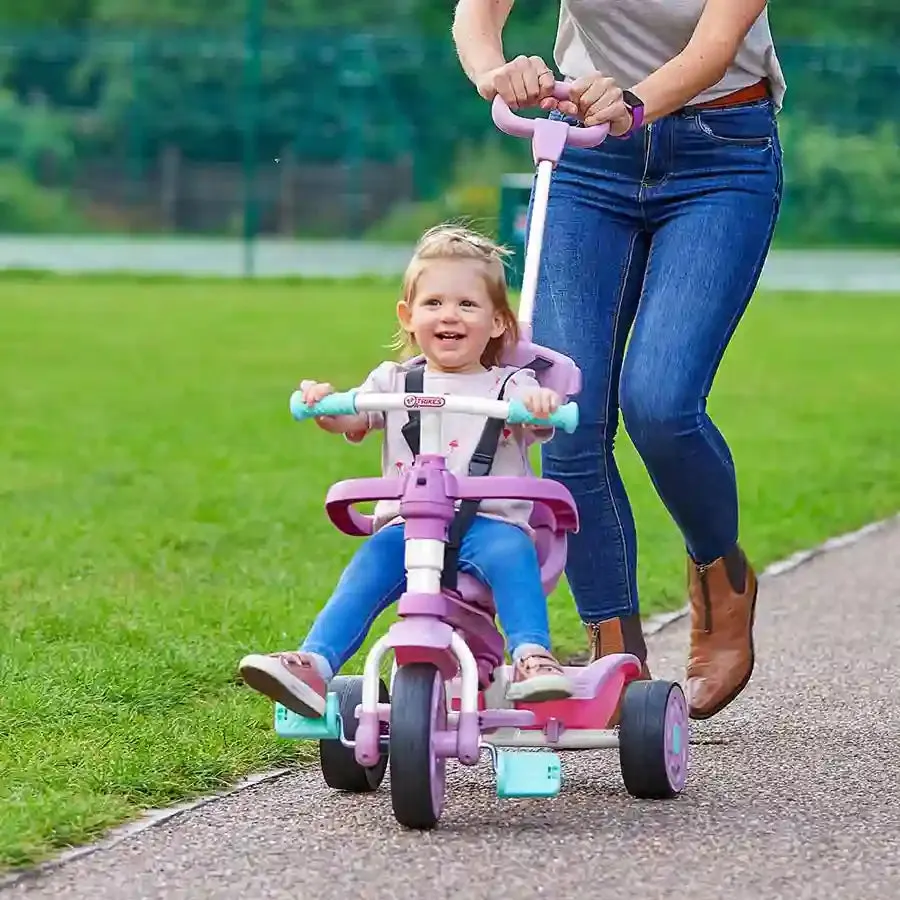 Mookie TP Trikes 4 In 1 Kids Tricycle Unicorn Magic (Pink)