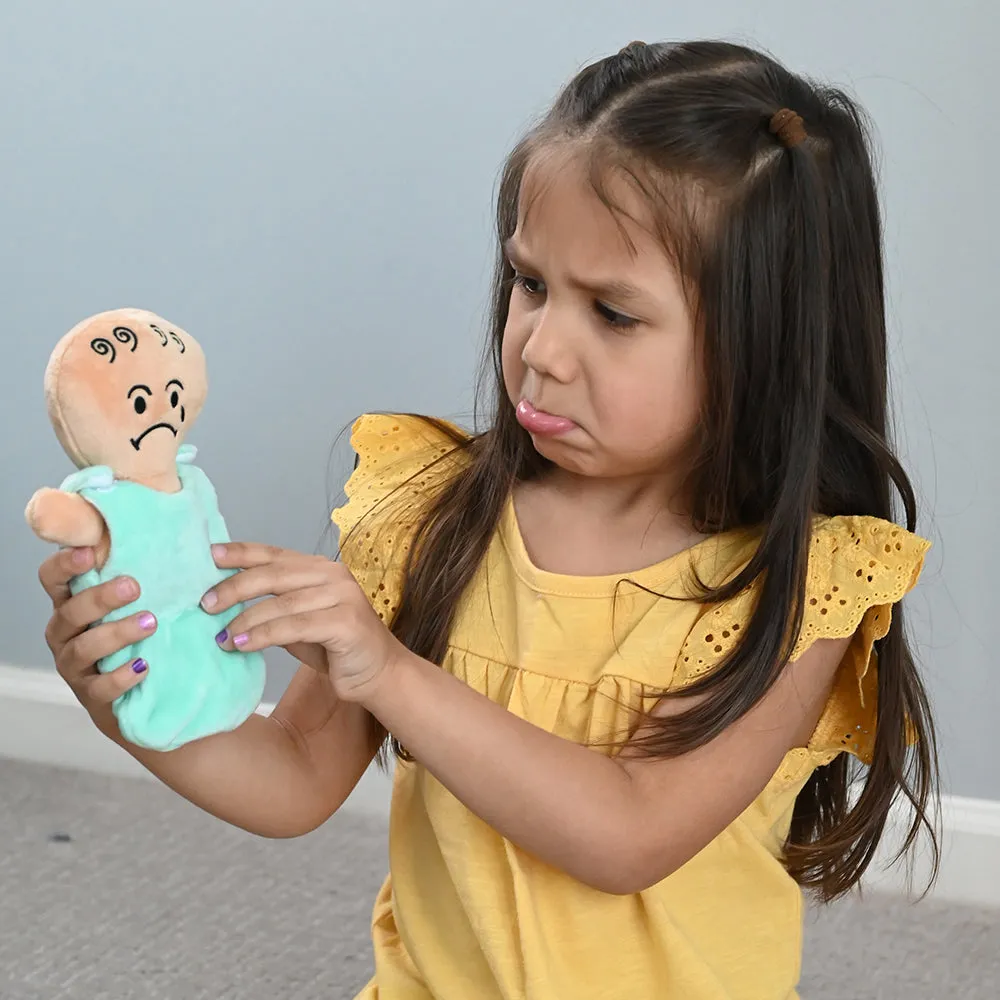 Plush Diverse Expression Baby Dolls | Cuddly Emotional Learning Dolls