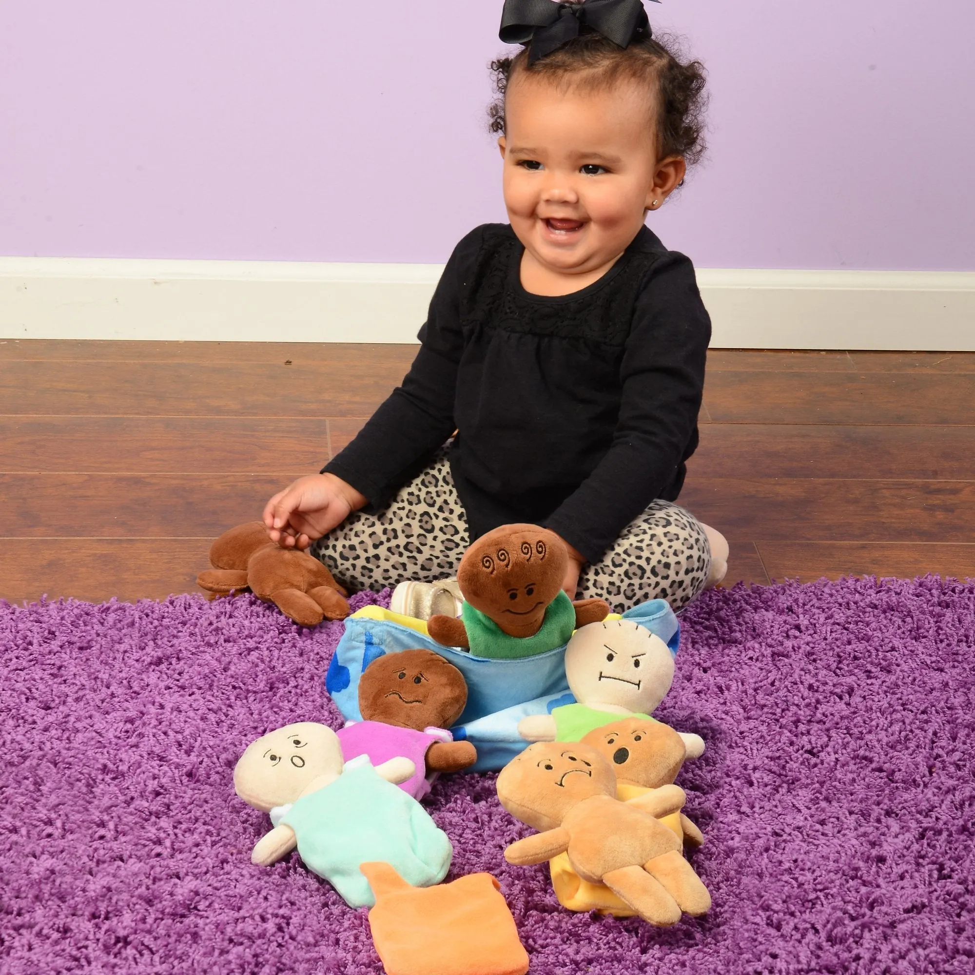 Plush Diverse Expression Baby Dolls | Cuddly Emotional Learning Dolls