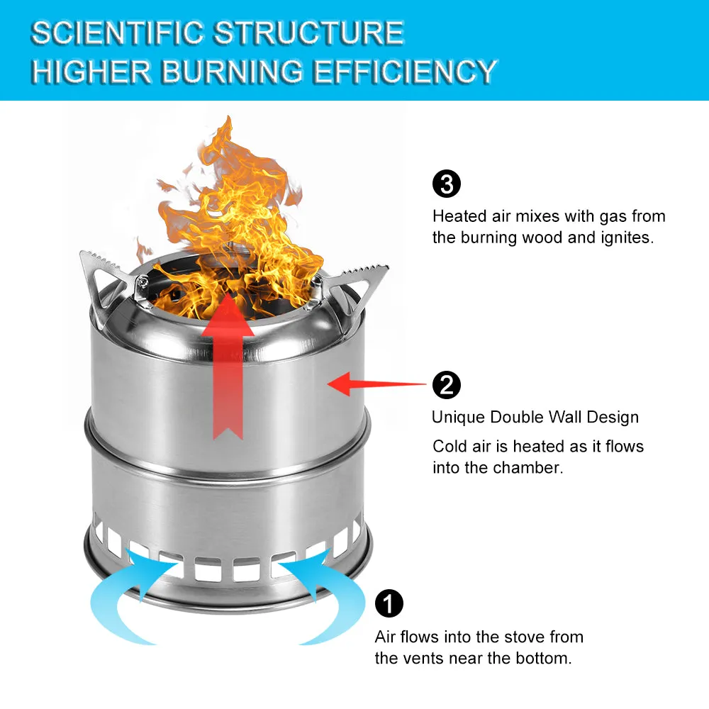 Portable Folding Camping Stove