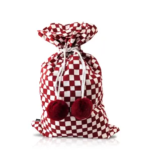 Red Checkered Swag Sack