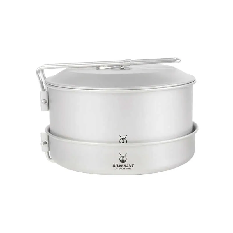 SilverAnt | Camping Cookware Set | 1600ml/54.1 fl oz