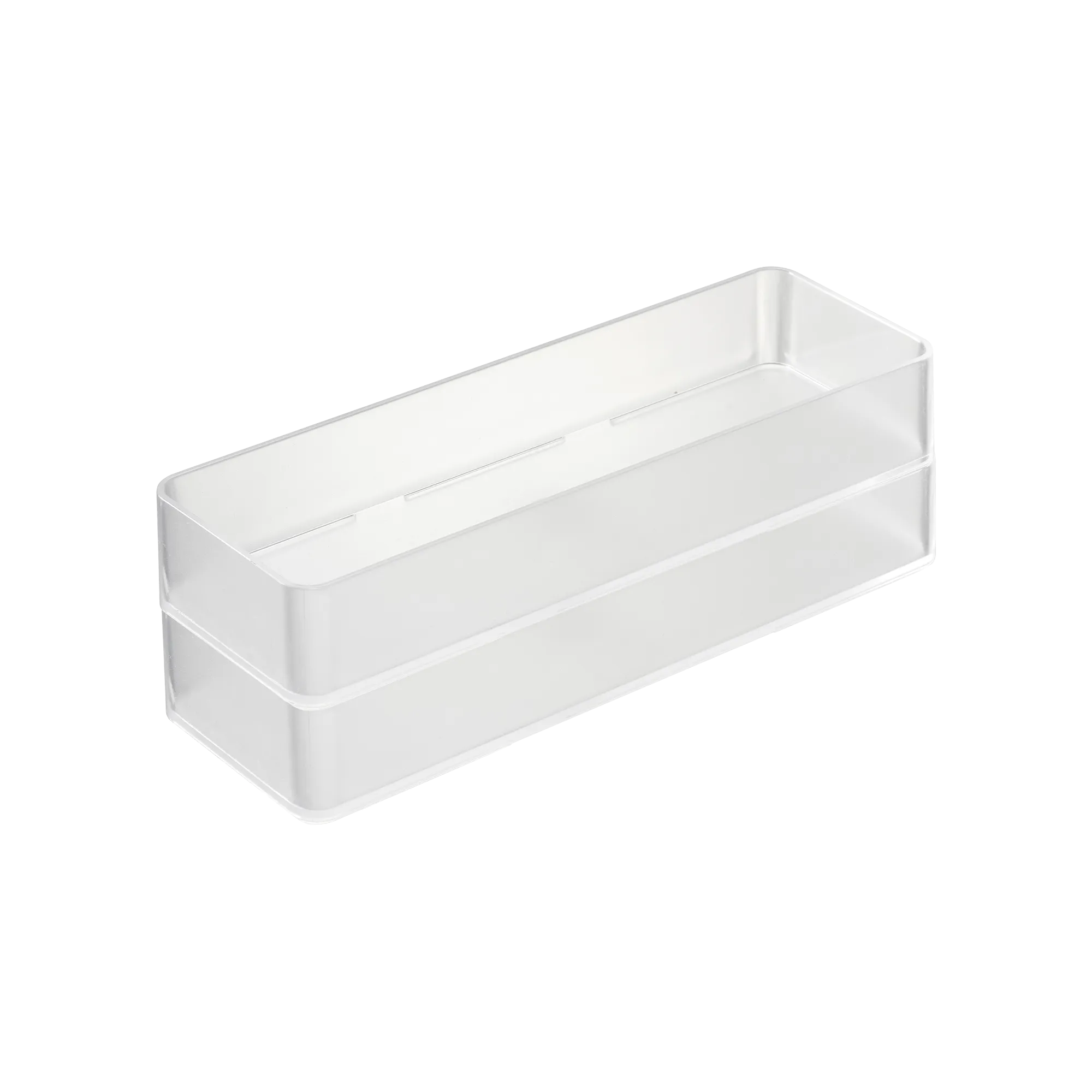 Stackable Clear Organizers [Set of 2] - Four Sizes