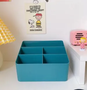 Teal Alluring Desk Organiser