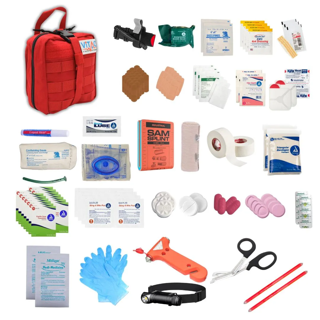 ViTAC Back-2-School Bundle Dorm & Auto First Aid Kits - BUNDLE & SAVE $59!